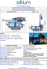 Carottier hydraulique